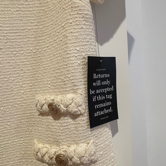 Tuckernuck Jackie Tweed Dress S NWT - Picture 3 of 5